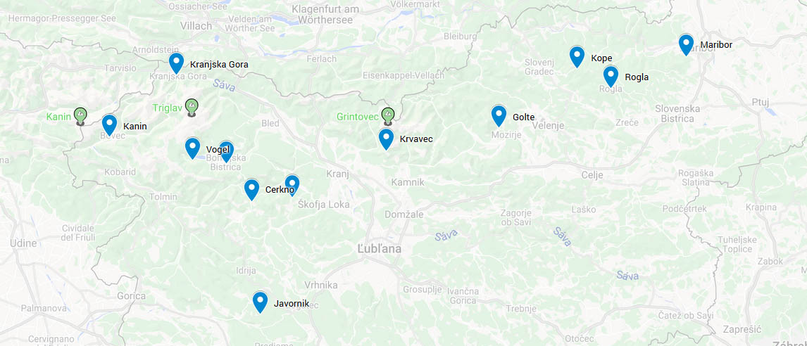 mapa slovinsko lyovanie