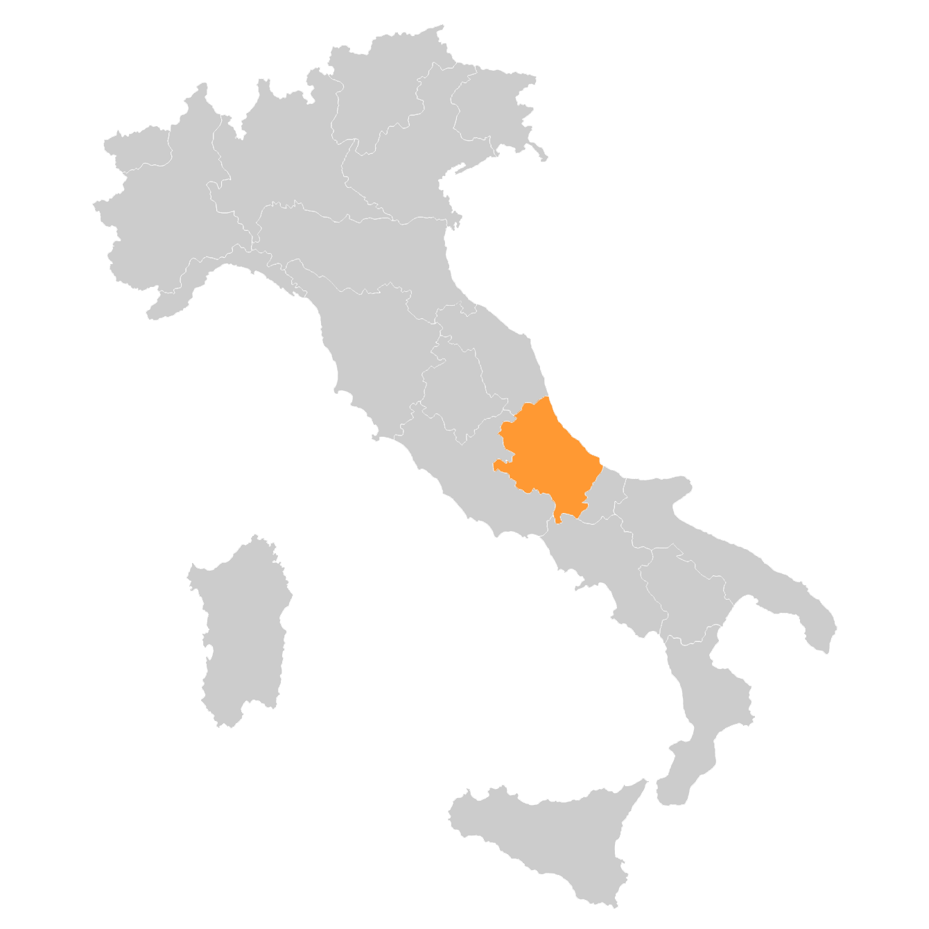 mapa Abruzzo