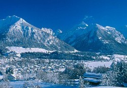 ly�iarske stredisko Oberstdorf
