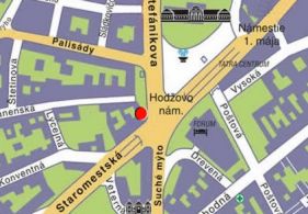 mapka bratislava