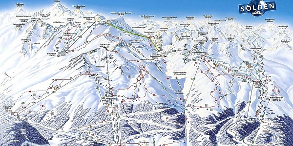ski mapa - SLDEN