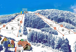 ski mapa Jahodn�