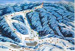 ski mapa Levo�a