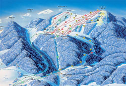 ski mapa Malin� Brdo