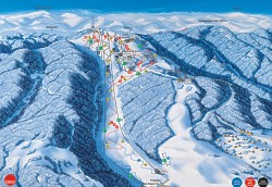 ski mapa Plejsy