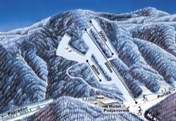 ski mapa Podjavorn�k