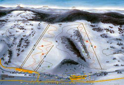 ski mapa Zuberec