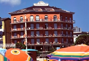 hotel Bellevue bl�zko pl�e v Caorle