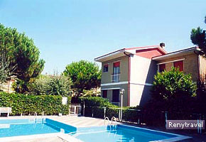 pr�klad ubytovania - apartm�ny Lido di Classe