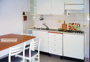 apartm�ny CASA LUPPOLI kuchynka a jed�lensk� k�t 