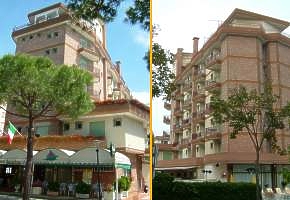 hotel American z ulice