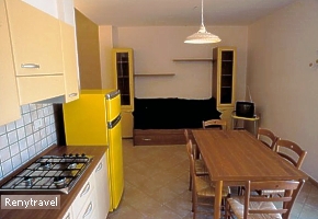 apartm�ny PINETA PETTO BIANCO estetick� zariadenie - ob�vacia miestnos�