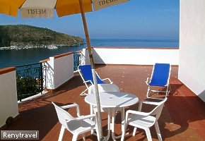 rezidencia RIVIERA terasa s v�h�adom na more