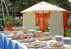 hotel Mediterraneo z�hradn� barbecue