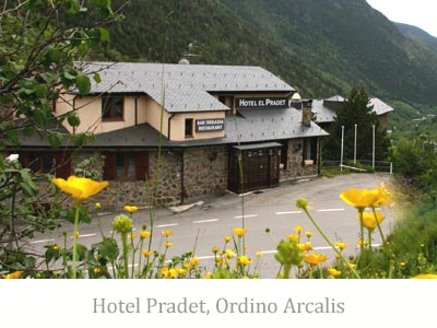 ubytovanie Hotel El Pradet, Ordino