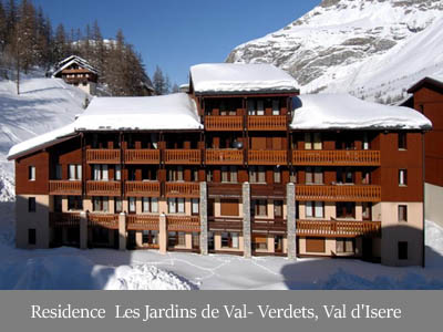 ubytovanie Rezidencia Les Jardins de Val-Verdets, Val d'Isere