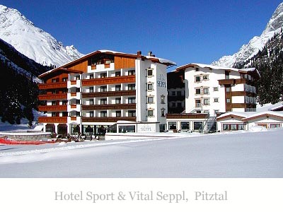 ubytovanie Sport Vital Hotel Seppl, St Leonhard im Pitztal