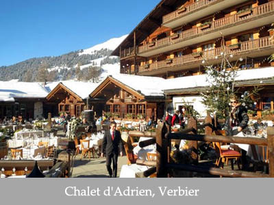 ubytovanie Hotel Chalet dAdrien, Verbier