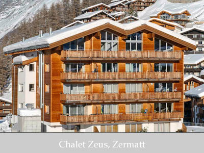 ubytovanie Chalet Zeus- Zermatt