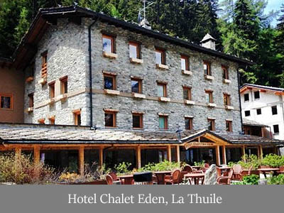 ubytovanie Hotel Chalet Eden, La Thuile