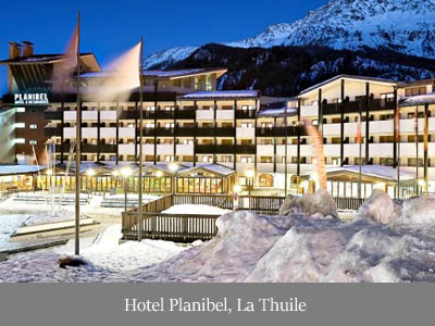 ubytovanie Hotel Planibel, La Thuile